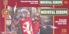 Ultima Ratio UR7211 - 1:72 Italian Militiamen, 1260-1392