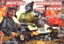 Orion ORI72036 - Soviet tankmen and crew, 1943-1945 in 1:72