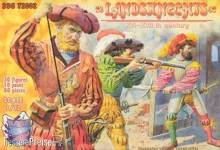 DDS DDS72002 - 1:72 Landsknechts,XVI-XVII century, set #1