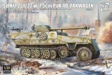 Border Model BT-043 - Sd.Kfz.251/22 w/ 7,5 cm PaK 40 Pakwagen