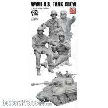 Border Model BR-007 - WW II U.S. Tank Crew (4 pcs)