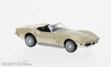 Brekina 19993 - Brekina, Chevrolet Corvette C3, gold, 1967, 1:87