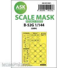Art Scale Kit 200-M14401 - B-52G double-sided painting mask for Great Wall Hobby
