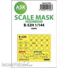 Art Scale Kit 200-M14402 - B-52H double-sided painting mask for Great Wall Hobby