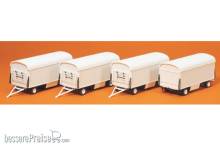 Preiser 20006 - HO 4 Packwagen