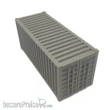 Trains4you 200135 - Container 20ft, grau, 1 Stück im Maßstab 1:45 (Spur 0)