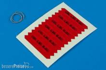 Aerobonus 320.011 - 1:32 Remove before flight flags -IDF- black l