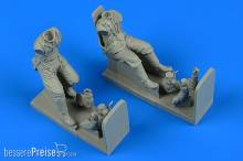 Aerobonus 320093 - 1:32 Soviet WWII Pilot a.Gunner for II-2m3 Sturmovik wit seat