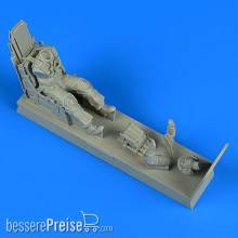 Aerobonus 320.107 - 1:32 US Navy Pilot with ejection seat f.A-7E Corsair II late v.-fitted w.SJU-8/A