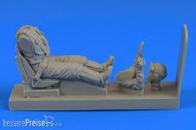 Aerobonus 320.116 - 1:32 German Luftwaffe Pilot with seat f.Fw190 for Hasegawa/Revell