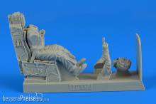 Aerobonus 320.117 - 1:32 USAF Fighter Pilot with ejection seat for Tamiya/Revell