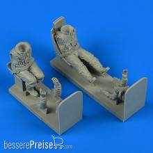 Aerobonus 320.125 - 1:32 German Luftwaffe Pilot and Gunner WWII w.seats for Ju 87 Stuka, f.HAS/TRU