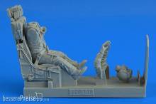 Aerobonus 320.138 - 1:32 Modern German Luftwaffe Figh.Pilot w.ej.seat f.F-104G/S(M.B.GQ-7Aej.seat)f.Itale