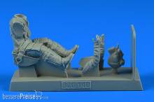 Aerobonus 320.14 - 1:32 German Luftwaffe WWII Pilot with seat for Bf 109G f.HAS/REV/TRUM