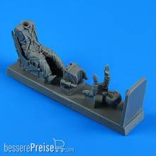 Aerobonus 320.155 - 1:32 Soviet Pilot with ej. seat for Su-25 for TRUMPETER
