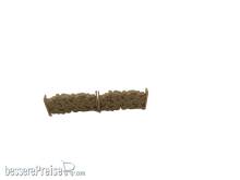 Trains4you 200276 - H0 - Brennholzstapel 30 cm mit Rand, helles Holz