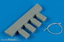 Wheelliant 148.002 - 1:48 US. Navy poly. wheel chock w/nyl.thread