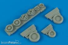 Wheelliant 148.009 - 1:48 F-16C/CJ (block 50/52) weighted wheels