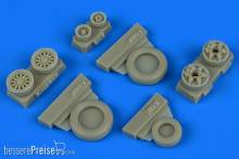 Wheelliant 148.015 - 1:48 F-16I Sufa weighted wheels f.Hasgawa