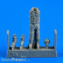 Aerobonus 480.135 - 1:48 German Luftwaffe Pilot WWII w.life jacke