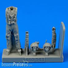 Aerobonus 480.143 - 1:48 Soviet Pilot with life jacket-the Cold War period