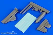 Aerobonus 480.147 - 1:48 USAF Flightline 50 Ib.CO2 extinguisher- wheeled