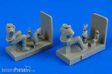 Aerobonus 480.153 - 1:48 WWII RAF Pilots for Bedford MWD