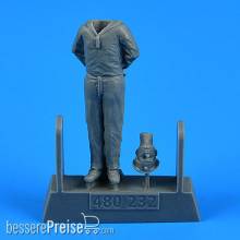 Aerobonus 480.232 - 1:48 Kriegsmarine WWII Ceremony-Sailor f.German Submarine U-Boat TypeVIIC f.Trumpeter