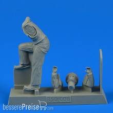 Aerobonus 350.006 - 1:35 Kriegsmarine WWII sailor for German schnellboats,German Human Torpedoes