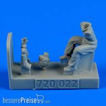 Aerobonus 720.022 - 1:72 WWII RAF Motorcycle Driver