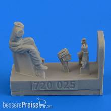 Aerobonus 720.025 - 1:72 WWII RAF Motocycle Driver- part 2