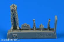 Aerobonus 720028 - 1:72 US NAVY Pilot with bag-Vietna, War 1965- - 1973