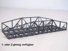 Hack Brücken 20080 - Vorflutbrücke 15cm, 2-gleisig - Typ VN15-2