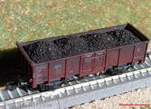 Modellbahn-Bachmann 2010214 - Ladung Braunkohle für Tillig, für den 2-achs. off. Güterwagen Ommu (Art.- Nr. 14210 u.ä.) Größe: 69 x 20 mm