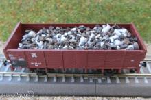 Modellbahn-Bachmann 2010329A - Buntschrott für Tillig, für den 2-achs. off. Güterwagen Omu (Art.-Nr. 14270 u.ä.) Größe: 62 x 22 mm