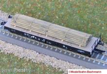 Modellbahn-Bachmann 2011731 - Stahlträger für Tillig, für den 6-achs. Schwerlastwagen Ssyms (Art.- Nr. 15611 u.ä.) Größe: 85 x 20 mm