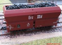 Modellbahn-Bachmann 2011901 - Kohle für Tillig, für den 4-achs. Selbstentladewagen Fad 155 (Erz IIId) (Art.-Nr. 15170 u.ä.)