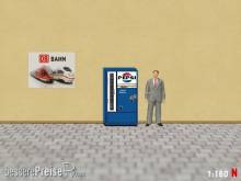 Modellland 2017-6 - 1:160 Spur N Pepsi Cola Getränkeautomat