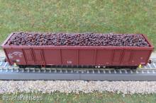 Modellbahn-Bachmann 2021420 - Zuckerrüben für Tillig, für den 4-achs. off. Güterwagen Eas5948 (Art.- Nr. 15686 u.ä.) Größe: 119 x 21 mm