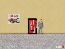 Modellland 2024-6 - 1:160 Spur N Coca Cola Getränkeautomat