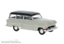 Brekina 20247 - Brekina, Opel Olympia Caravan, grau, 1954, 1:87