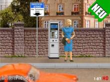 Modellland 2032-8 - 1:87 Spur H0 Parkscheinautomat + Verkehrszeichen