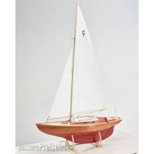 KRICK 20390 - Folkeboot RC-Bausatz, 1:7,6