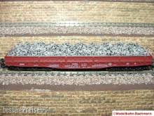 Modellbahn-Bachmann 2050205 - Schotter Granit für Schwaetzer, für den 6-achs. Niederbordwagen Samm (Tillig-Art.-Nr. 95010 u.ä.) Größe: 118 x 24 mm