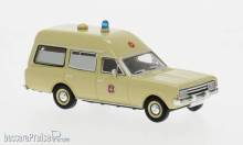 Brekina 20672 - Brekina, Opel Rekord C KTW, 1968, Johanniter Unfall Hilfe, 1:87