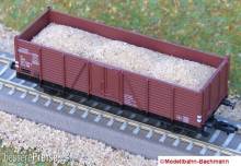 Modellbahn-Bachmann 2070103 - Sand für Jago, Karsei, Heris und Schirmer, für den 2-achs. off. Güterwagen Ommru Villach (Art.-Nr. 80033 u.ä.) Größe: 70 x 21 mm
