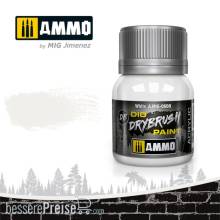 AMMO by MIG Jimenez A.MIG-0600 - DRYBRUSH White