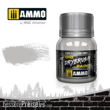 AMMO by MIG Jimenez A.MIG-0601 - DRYBRUSH Light Grey