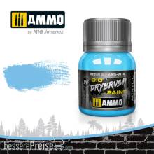 AMMO by MIG Jimenez A.MIG-0614 - DRYBRUSH Medium Blue