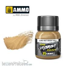 AMMO by MIG Jimenez A.MIG-0627 - DRYBRUSH Bright Gold 